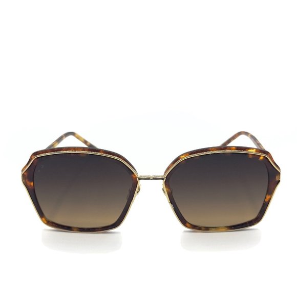 Leisure Society Women's Sunglasses Helena Color Tortoise/18k Gold New - Picture 2 of 5